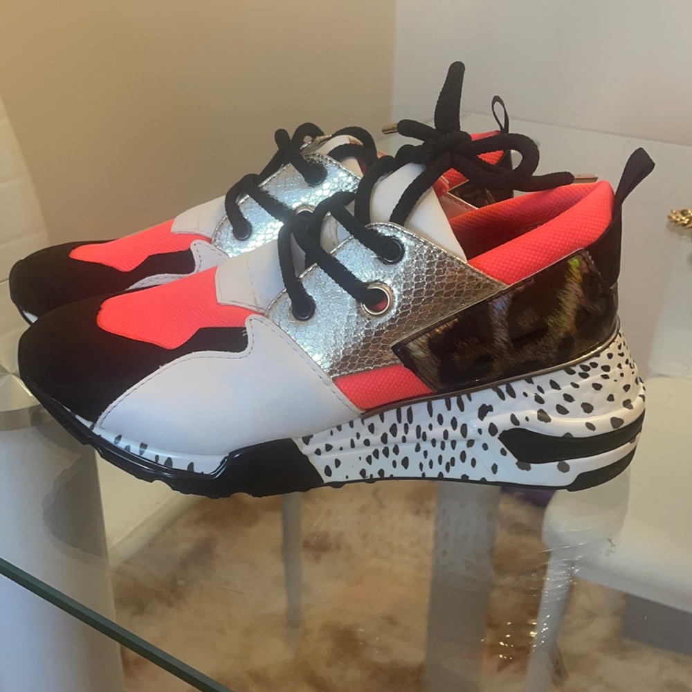 Steven Madden Cliff Coral Multi Sneakers